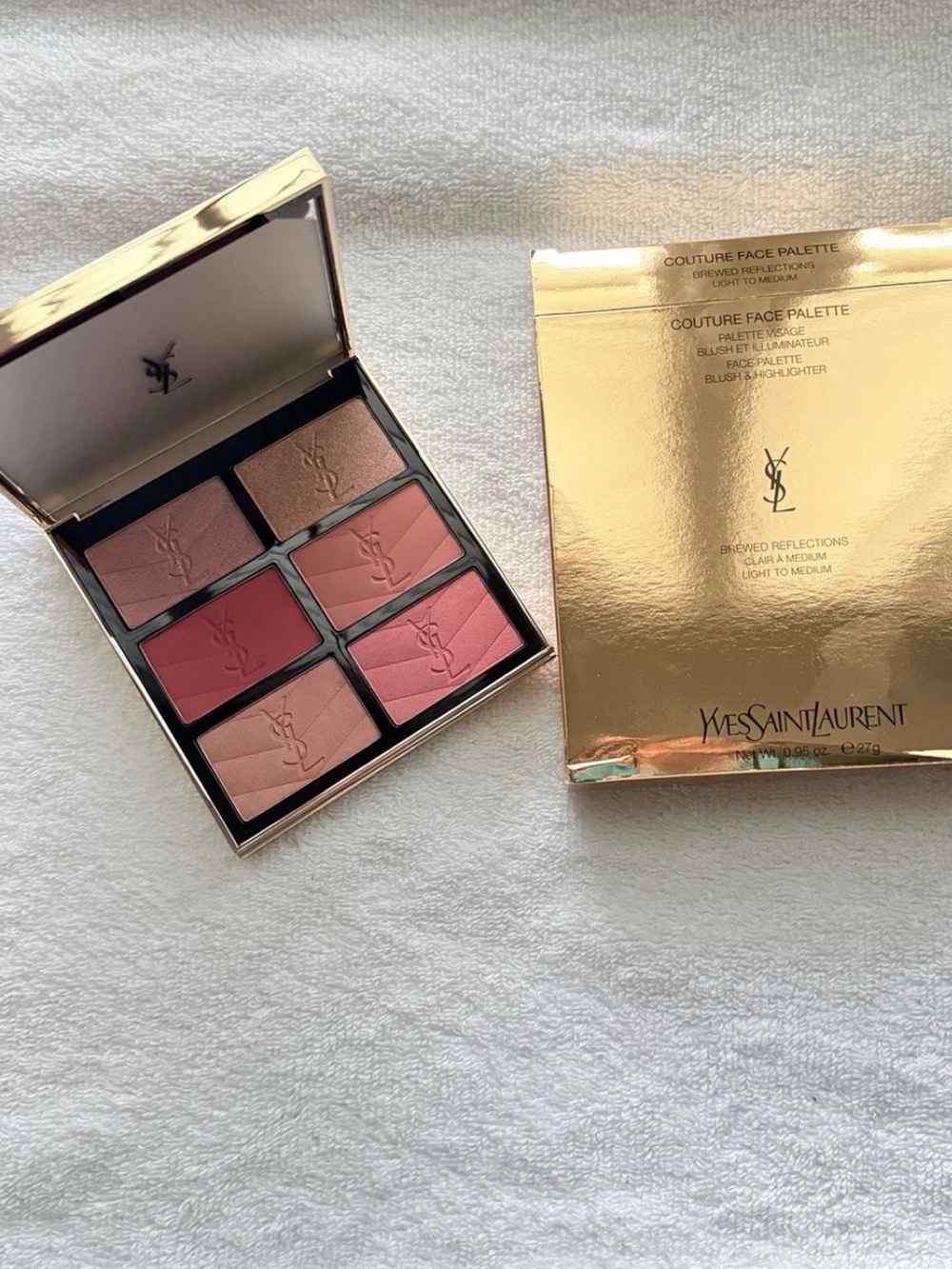 YSL Brewed Reflections Holiday Palette Light - Medium